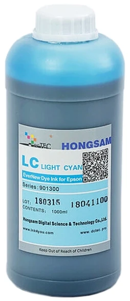 Чернила DCTec для Epson T50 Dye Light Cyan (LC) 1000 ml