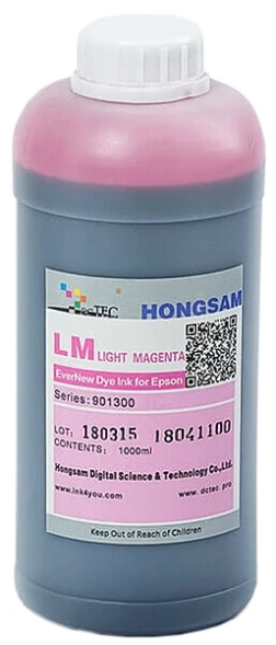 Чернила DCTec для Epson T50 Dye Light Magenta (LM) 1000 ml