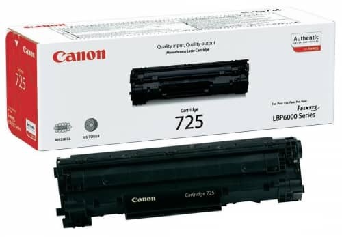 Картридж Canon 725 Black для i-Sensys LBP6000B/MF3010 3484B002