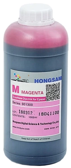Чернила DCTec для Epson T50 Dye Magenta (M) 1000 ml