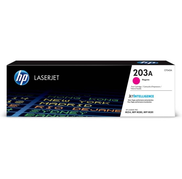 Картридж HP CF543A (203A) Magenta для Color LaserJet Pro M254nw/M254dw/M280nw/M281fdn/M281fdw