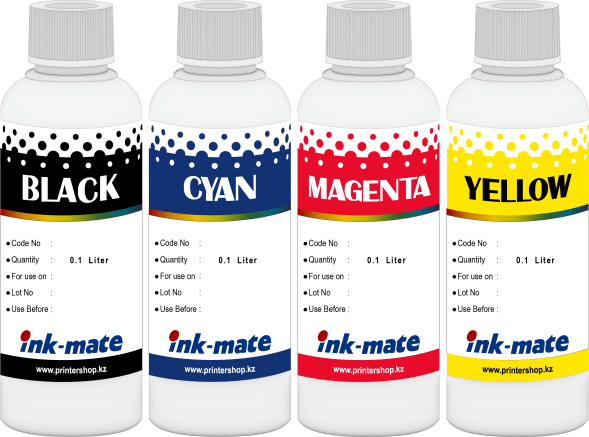 Комплект водорастворимых чернил Ink-Mate CIMB-008 для картриджей Canon CLI-8 100мл