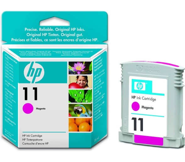 Картридж HP 11 Magenta для DesignJet 10ps/20ps/50ps/70/100/110/120 C4837A