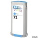 Картридж HP 72 Cyan для DesignJet T1100/Т1100ps/Т610 C9371A (просроченный)
