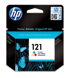 Картридж HP 121 Color для DeskJet D1663/D2500/D2530/F4200 CC643HE 