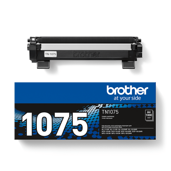 Тонер-картридж Brother TN-1075 для MFC-1912WR/DCP-1612WR/MFC-1815R/DCP-1510R