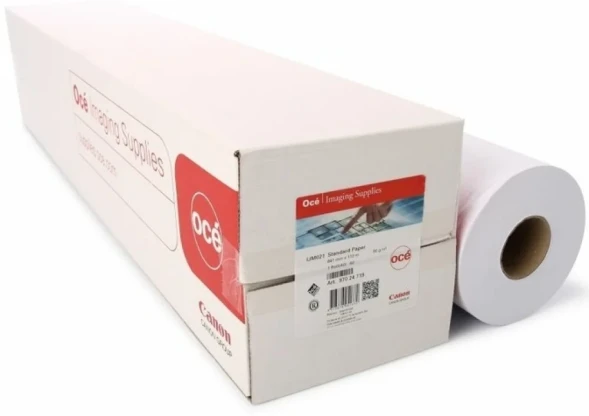 Бумага плоттера A0 Oce Standart Paper 841ммx110м 90г 7675B040