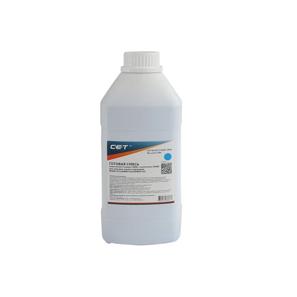Тонер+девелопер, CET, CET111040C-360N, Синий, CE08-C/CE08-D, Для картриджей XEROX AltaLink C8045/8030/8035, Color C60/70, 360г/бут, Япония.
