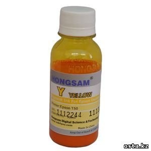 Чернила DCTec для Epson T50 Pigment Yellow (Y) 100 ml