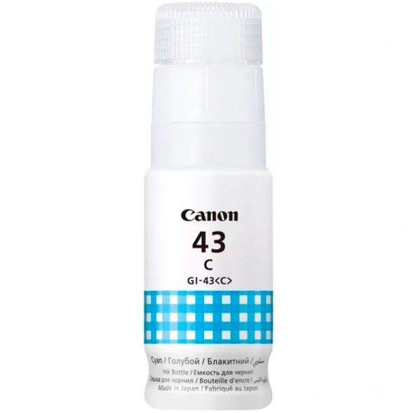 Чернила Canon GI-43 Cyan для PIXMA G540/640 4672C001