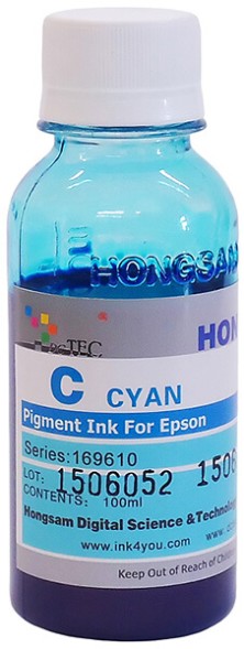 Чернила DCTec для Epson R2000 Pigment Cyan (C) 100 ml