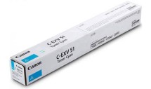 Тонер-картридж Canon Toner C-EXV 51L Cyan для imageRUNNER ADVANCE C5535/C5535i 0485C002