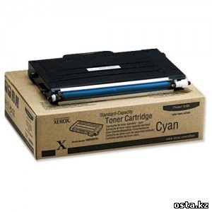 106R00680 XEROX Тонер-картридж голубой, большой емкости для COLOR Phaser 6100 (экономичный), 5000 к