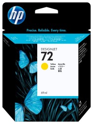 Картридж HP 72 Yellow для DesignJet T1100/Т1100ps/Т610 C9400A