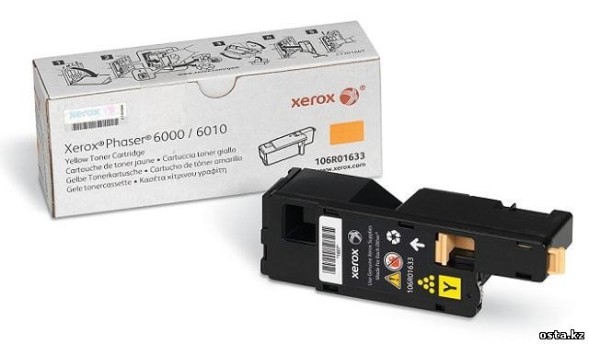 106R01633 Xerox Phaser 6000/6010 Тонер-картр.желт.станд.емкости