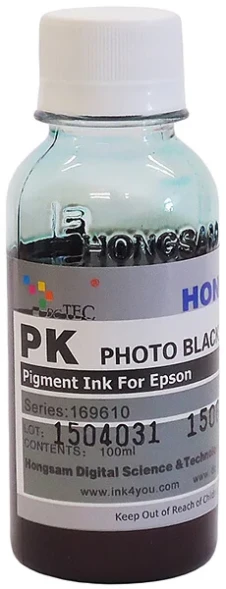 Чернила DCTec для Epson R2000 Pigment Photo Black (PK) 100 ml