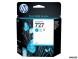 HP №727 Cyan Ink Cartridge B3P13A 40 ml