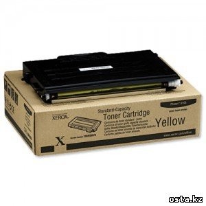 106R00682 XEROX Тонер-картридж желтый, большой емкости для COLOR Phaser 6100 (экономичный), 5000 ко