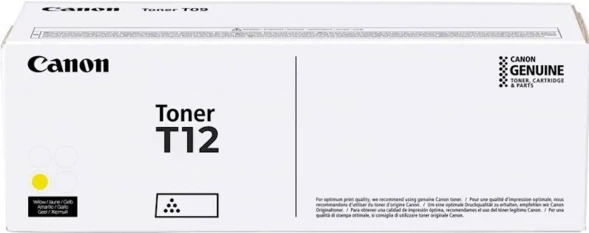 Тонер-картридж Canon T12 Yellow для i-SENSYS X C 1333i/C1333iF/C1333P 5095C006