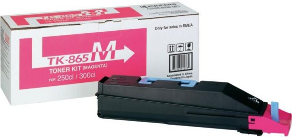 Тонер-картридж Kyocera TK-865 Magenta для TASKalfa 250ci/300ci 1T02JZBEU0