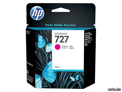 HP №727 Magenta Ink Cartridge B3P14A 40 ml