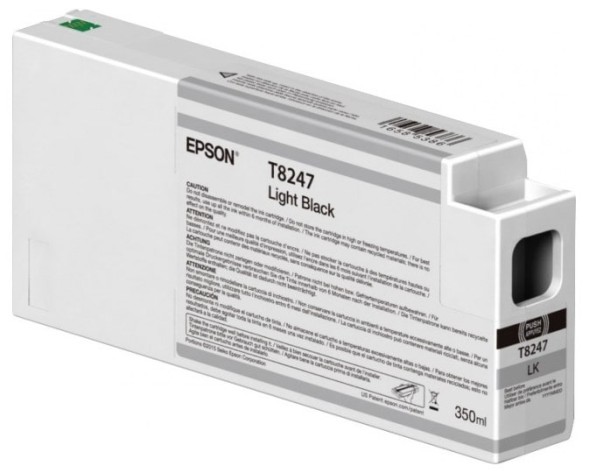 Картридж Epson T8247 Ultrachrome HDX Light Black для SureColor SC-P6000/SC-P7000 C13T824700