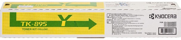 Тонер-картридж Kyocera TK-895 Yellow для FS-C8020MFP/FS-C8025MFP/FS-C8520MFP 1T02K0ANL0