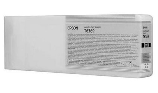 Картридж Epson T6369 Light Light Black для Stylus Pro 7890/7900/9900/WT7900 C13T636900