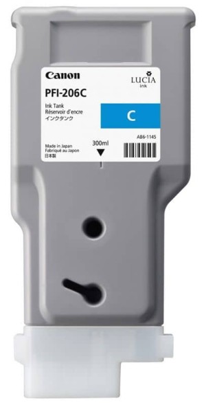 Картридж Canon Pigment Ink Tank PFI-206 Cyan для imagePROGRAF 6400/6400S/6400SE/6450 5304B001