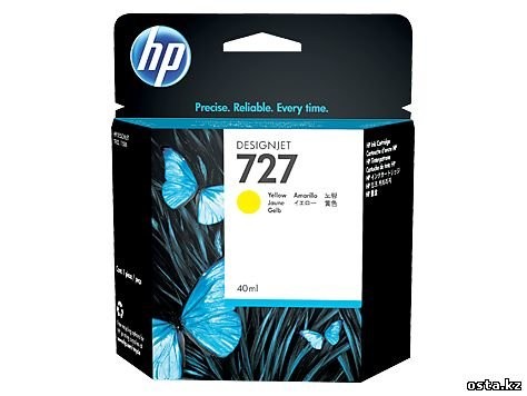 HP №727 Yellow Ink Cartridge B3P15A 40 ml