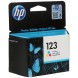 Картридж HP 123 Color для DeskJet 2130/2630/3630 F6V16AE