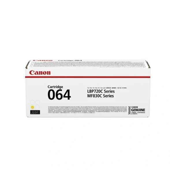 Картридж Canon CRG 064 Yellow для I-Sensys LBP722Cdw/MF832Cdw 4931C001