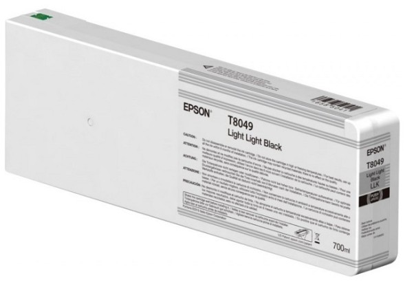 Картридж Epson T8049 Light Light Black для SureColor SC-P6000/SC-P7000/SC-P8000 C13T804900