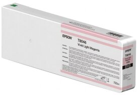 Картридж Epson T8046 Ultrachrome HDX Vivid Light Magenta для SureColor SC-P6000/SC-P7000/SC-P8000/SC-P9000 C13T804600