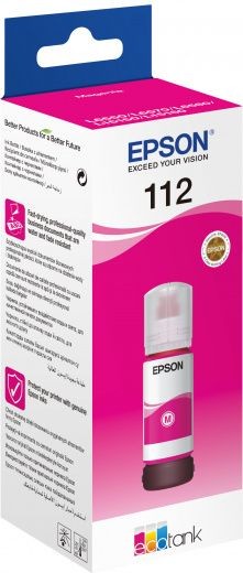 Чернила Epson 112 Magenta для L15150/L11160/L6570 C13T06C34A