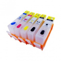 Перезаправляемые картриджи (ПЗК) для Canon PIXMA iP3600/MP550/MP540/iP4600/iP4700/MP640/MP630