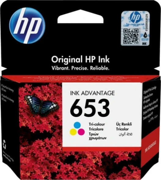 Картридж HP 653 Tri-color для HP DeskJet 6070/6400 3YM74AE
