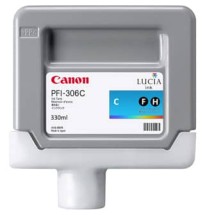 Картридж Canon Pigment Ink Tank PFI-306 Cyan для imagePROGRAF iPF8400/iPF8400S 6658B001