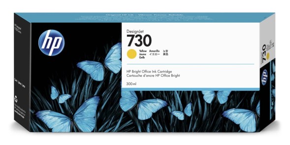 Картридж HP 730 Yellow для DesignJet T1700/T1700dr P2V70A