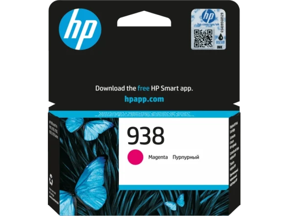 Картридж HP 938 Magenta для OfficeJet Pro 9730/9720 4S6X6PE