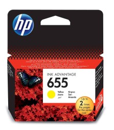 Картридж HP 655 Yellow для DeskJet 3525/4615/4625/5525/6525 CZ112AE