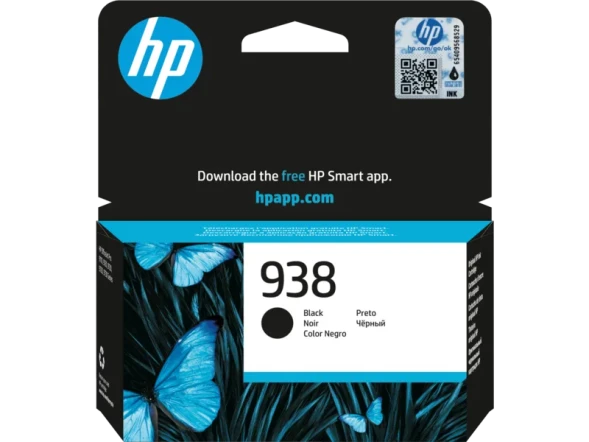 Картридж HP 938 Black для OfficeJet Pro 9730/9720 4S6X8PE