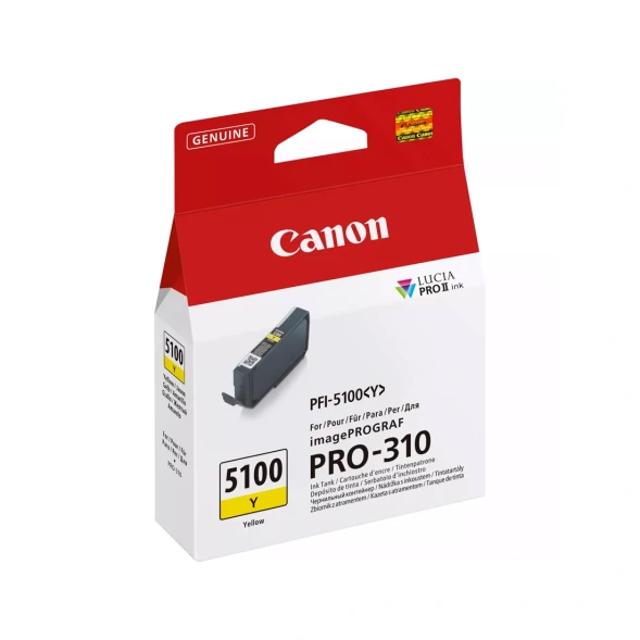 Картридж Canon PFI-5100 Yellow для imagePROGRAF PRO-310 6955C001