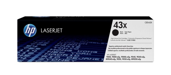 Картридж HP C8543X (43X) Black для LaserJet 9000/n/dn/mfp/9040/n/dn/9050/n/dn