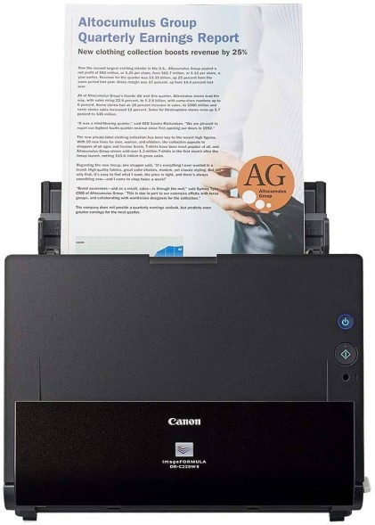 Сканер Canon imageFORMULA DR-C225W II 3259C003