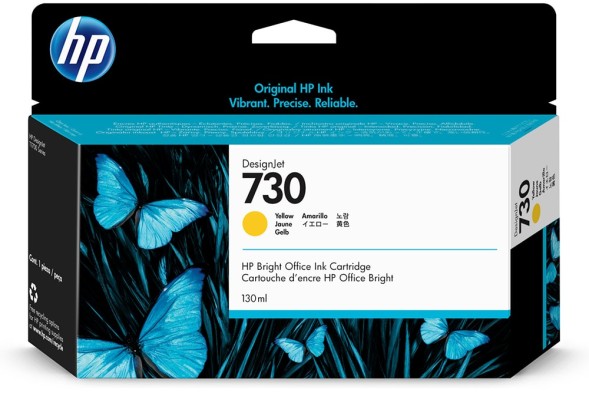 Картридж HP 730 Yellow для DesignJet T1700/T1700dr P2V64A