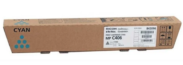 Тонер-картридж Ricoh Print Cartridge MP C406 Cyan для MP C306ZSP/MP C306ZSPF/MP C406ZSPF 842096