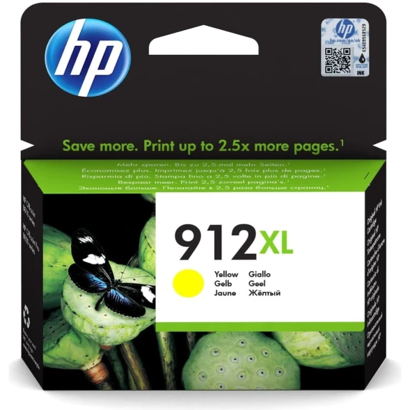 Картридж HP 912XL Yellow для OfficeJet 8013 3YL83AE