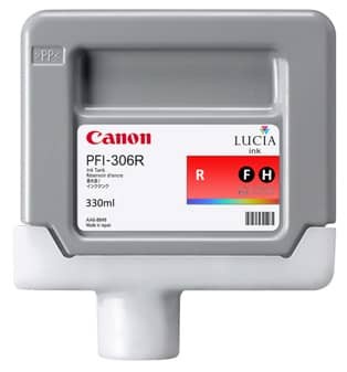Картридж Canon Pigment Ink Tank PFI-306 Red для imagePROGRAF iPF8400/iPF8400S 6663B001