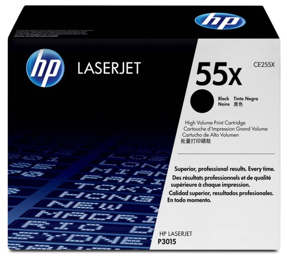 Картридж HP CE255X (55X) для LaserJet Enterprise P3015x/P3015dn/P3015d MFP M521/M525